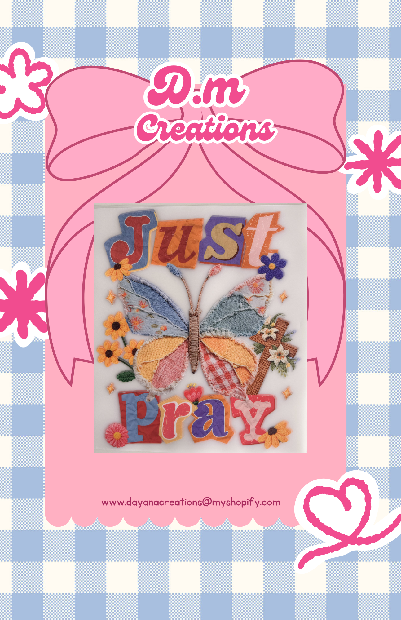 Just pray adult heat tranfer