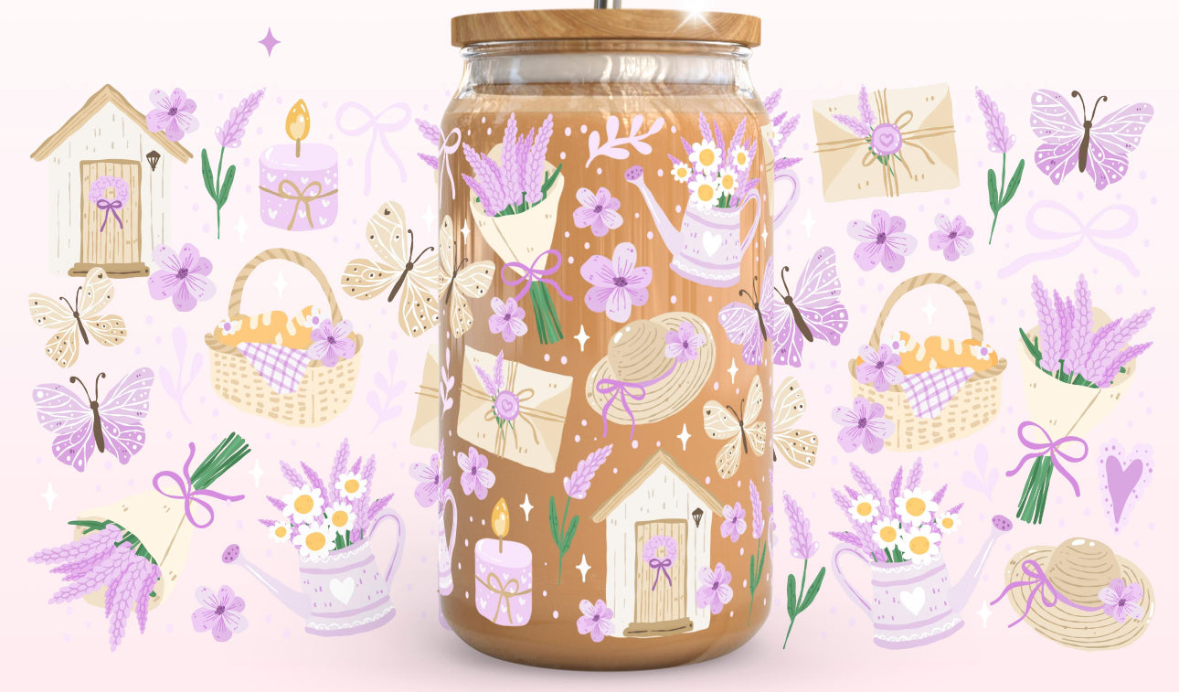 LAVENDER CUP WRAP