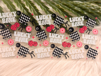 Lucky dice cup wrap