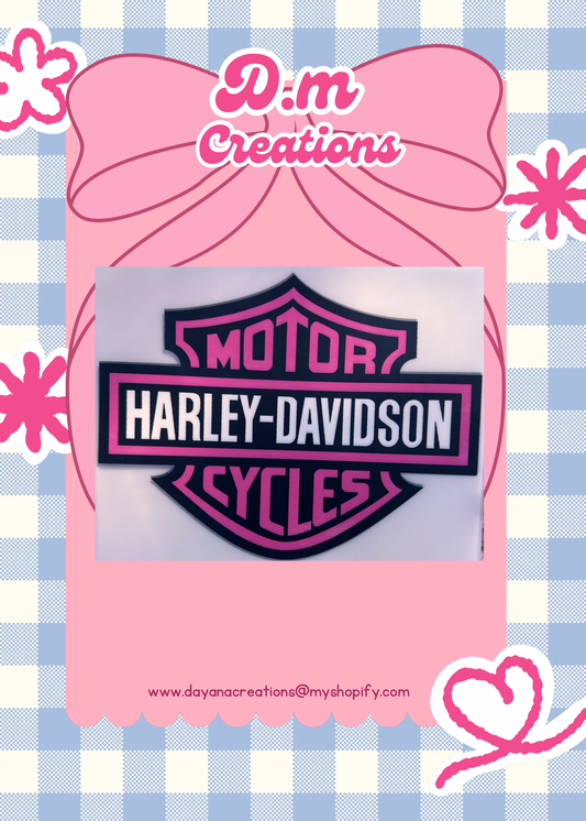 Pink Harley D heat t